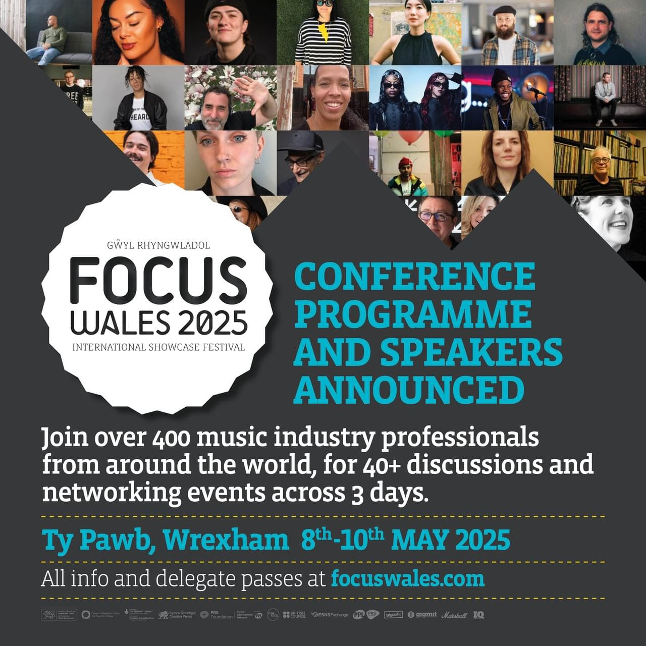 FOCUS Wales unveil conference programme & speakers for 2025 event